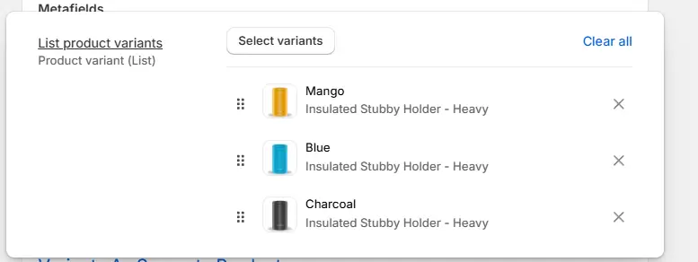 Show Variants As Separate Products Shopify